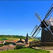 Picture Of Windmill Rural Village